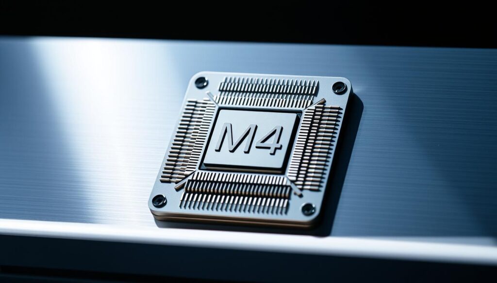 apple m4 chip in high-performance desktop